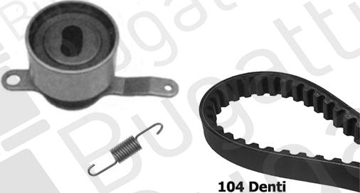 BUGATTI BKCD0176 - Kit cinghie dentate www.autoricambit.com