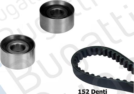 BUGATTI BKCD0805 - Kit cinghie dentate www.autoricambit.com