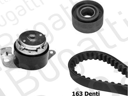 BUGATTI BKCD0398 - Kit cinghie dentate www.autoricambit.com