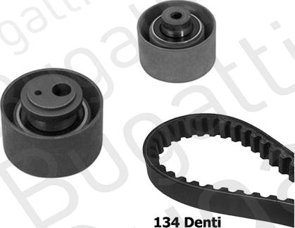 BUGATTI BKCD0348 - Kit cinghie dentate www.autoricambit.com