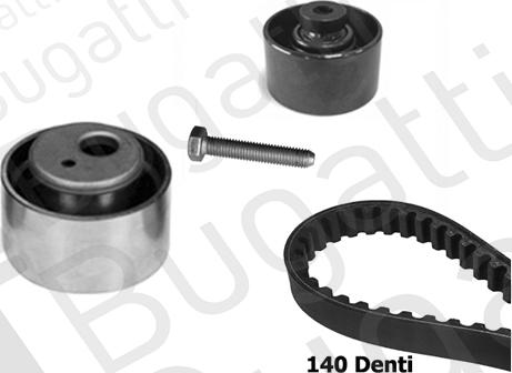 BUGATTI BKCD0358 - Kit cinghie dentate www.autoricambit.com