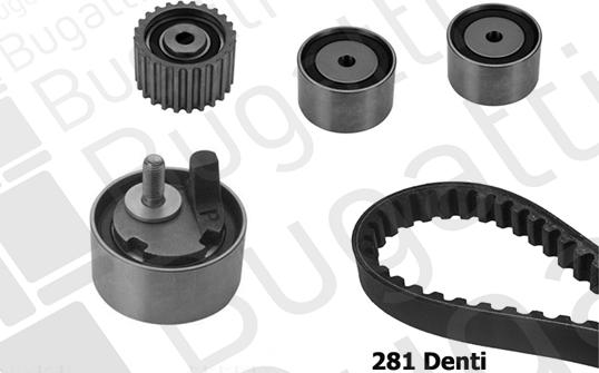 BUGATTI BKCD0317 - Kit cinghie dentate www.autoricambit.com