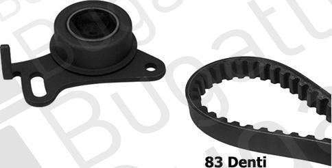 BUGATTI BKCD0297 - Kit cinghie dentate www.autoricambit.com