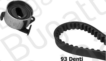 BUGATTI BKCD0261 - Kit cinghie dentate www.autoricambit.com