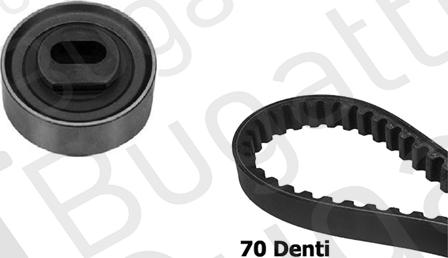 BUGATTI BKCD0214 - Kit cinghie dentate www.autoricambit.com