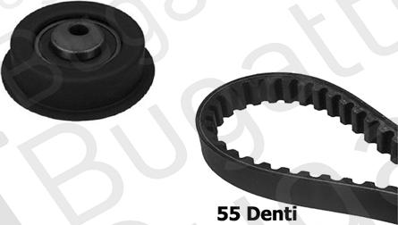 BUGATTI BKCD0218 - Kit cinghie dentate www.autoricambit.com