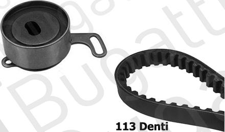 BUGATTI BKCD0272 - Kit cinghie dentate www.autoricambit.com