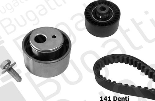 BUGATTI BKCD0746 - Kit cinghie dentate www.autoricambit.com