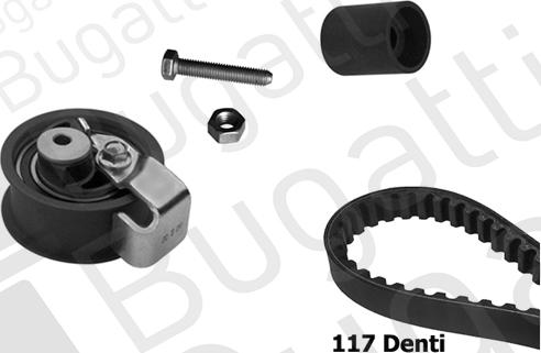 BUGATTI BKCD0769 - Kit cinghie dentate www.autoricambit.com