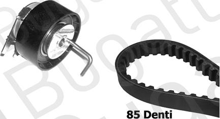 BUGATTI BKCD0784 - Kit cinghie dentate www.autoricambit.com