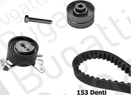 BUGATTI BKCD0788 - Kit cinghie dentate www.autoricambit.com