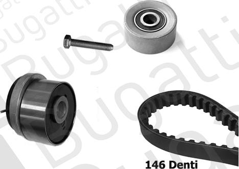 BUGATTI BKCD0782 - Kit cinghie dentate www.autoricambit.com