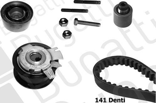 BUGATTI BKCD0732 - Kit cinghie dentate www.autoricambit.com