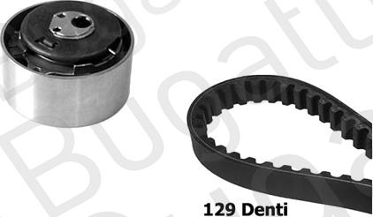 BUGATTI BKCD0727 - Kit cinghie dentate www.autoricambit.com