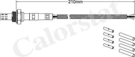 Calorstat by Vernet LS030079 - Sonda lambda www.autoricambit.com