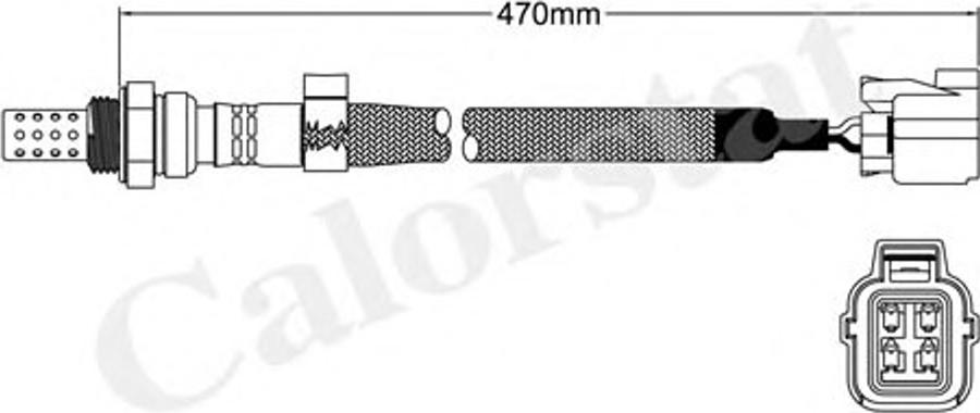 Calorstat by Vernet LS140571 - Sonda lambda www.autoricambit.com