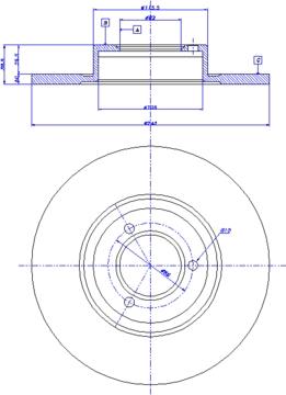 BENDIX 333092 - Discofreno www.autoricambit.com