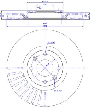 HELLA 8DD 355 114-721 - Discofreno www.autoricambit.com