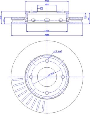 HELLA 8DD 355 111-501 - Discofreno www.autoricambit.com