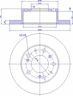 Metelli 23-0134 - Discofreno www.autoricambit.com