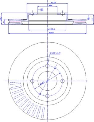 HELLA 8DD 355 125-241 - Discofreno www.autoricambit.com