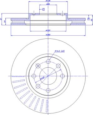 TRW DF4165 - Discofreno www.autoricambit.com