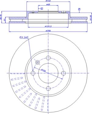 Textar 92036803 - Discofreno www.autoricambit.com