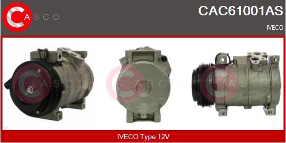 Casco CAC61001AS - Compressore, Climatizzatore www.autoricambit.com