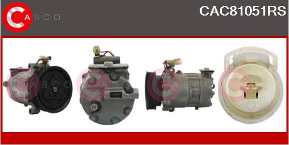 Casco CAC81051RS - Compressore, Climatizzatore www.autoricambit.com