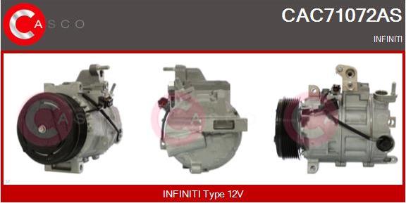 Casco CAC71072AS - Compressore, Climatizzatore www.autoricambit.com