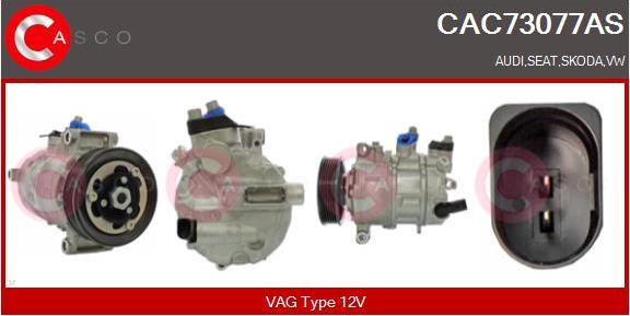 Casco CAC73077AS - Compressore, Climatizzatore www.autoricambit.com