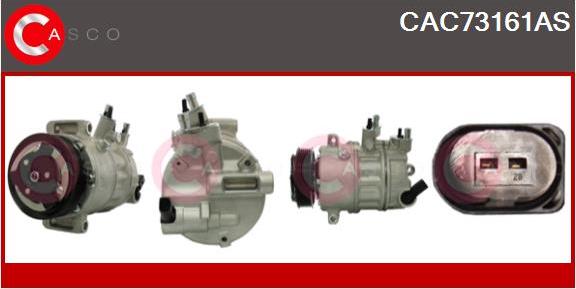 Casco CAC73161AS - Compressore, Climatizzatore www.autoricambit.com