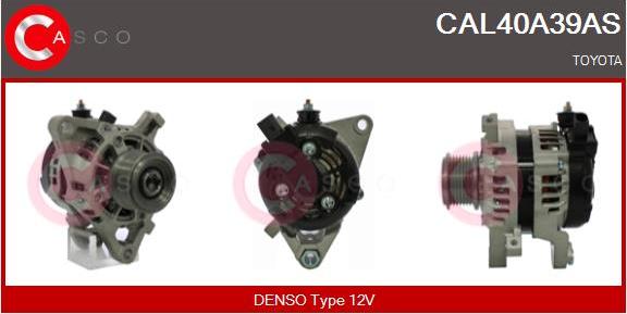 Casco CAL40A39AS - Alternatore www.autoricambit.com