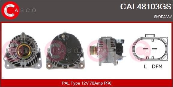 Casco CAL48103GS - Alternatore www.autoricambit.com