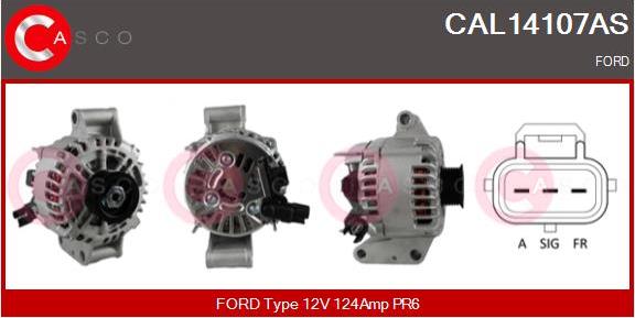 Casco CAL14107AS - Alternatore www.autoricambit.com