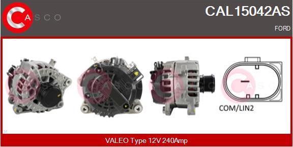 Casco CAL15042AS - Alternatore www.autoricambit.com