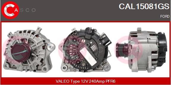 Casco CAL15081GS - Alternatore www.autoricambit.com