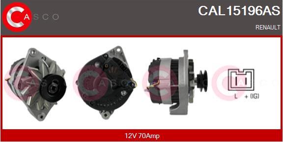 Casco CAL15196AS - Alternatore www.autoricambit.com