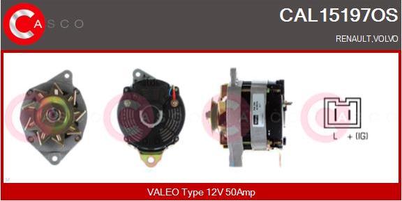 Casco CAL15197OS - Alternatore www.autoricambit.com