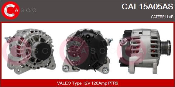 Casco CAL15A05AS - Alternatore www.autoricambit.com