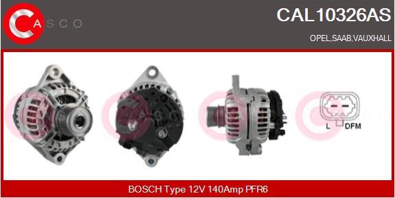 Casco CAL10326AS - Alternatore www.autoricambit.com