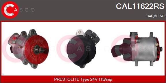 Casco CAL11622RS - Alternatore www.autoricambit.com