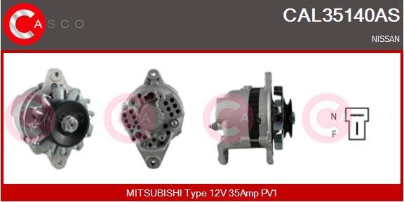 Casco CAL35140AS - Alternatore www.autoricambit.com