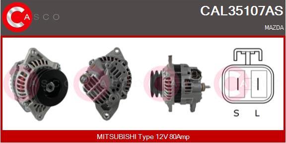 Casco CAL35107AS - Alternatore www.autoricambit.com