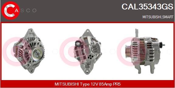 Casco CAL35343GS - Alternatore www.autoricambit.com