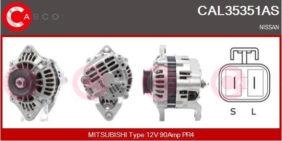 Casco CAL35351AS - Alternatore www.autoricambit.com