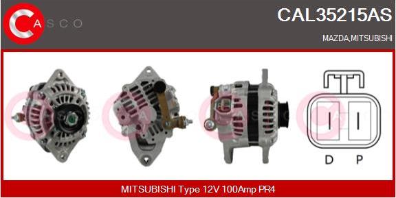 Casco CAL35215AS - Alternatore www.autoricambit.com