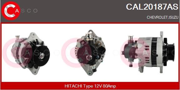 Casco CAL20187AS - Alternatore www.autoricambit.com