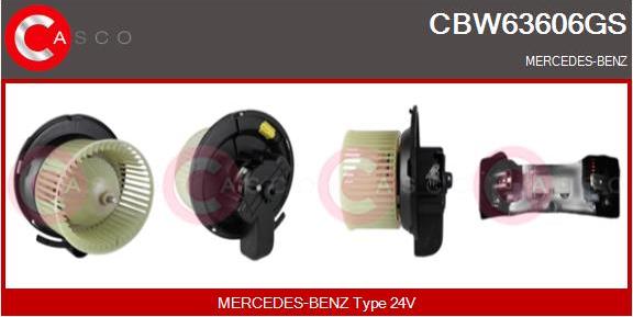 Casco CBW63606GS - Ventilatore abitacolo www.autoricambit.com