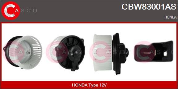 Casco CBW83001AS - Ventilatore abitacolo www.autoricambit.com